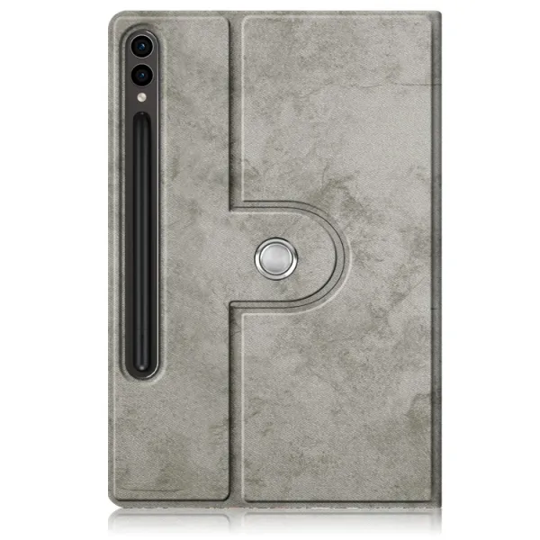 MARBLE Zaklápacie puzdro Samsung Galaxy Tab S9 šedé