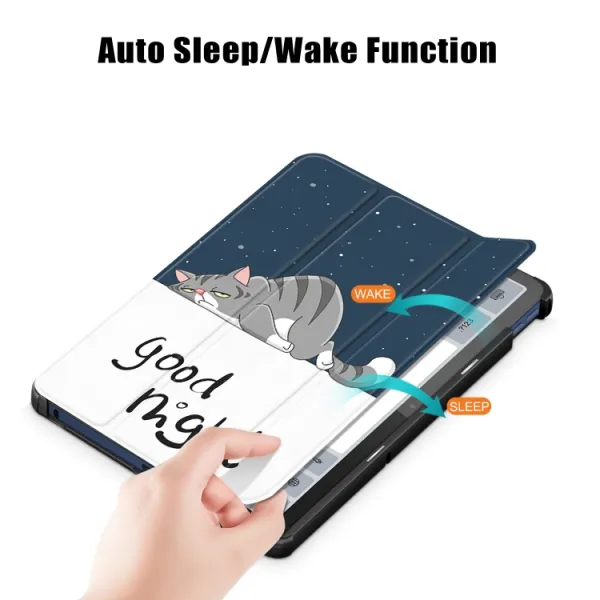 ART Zaklápacie puzdro pre Lenovo Tab M10 5G LAZY CAT