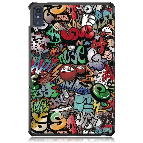 ART Zaklápacie puzdro pre Lenovo Tab M10 5G GRAFFITI