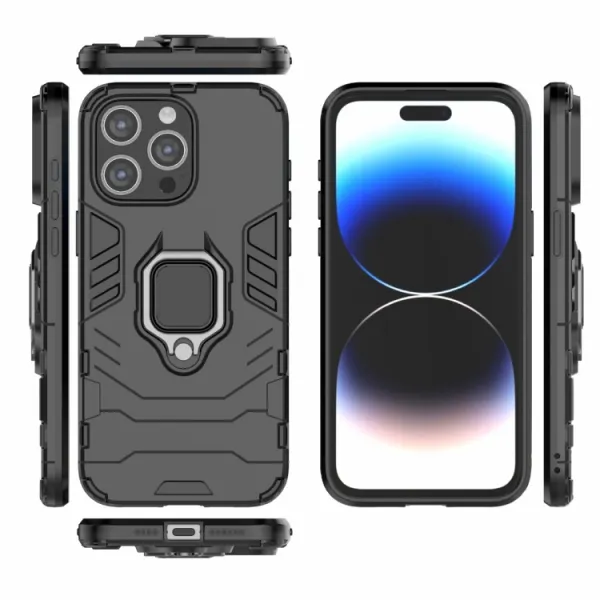 STRONG Ochranný kryt Apple iPhone 15 Pro Max čierny