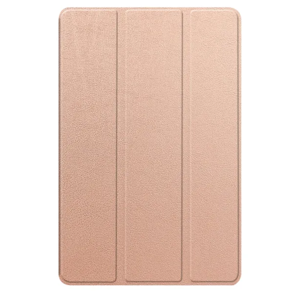 LEATHER PRO Zaklápací kryt pre Lenovo Tab P12 ružovozlatý