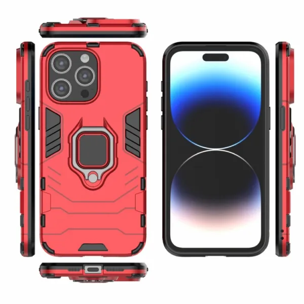 STRONG Ochranný kryt Apple iPhone 15 Pro Max červený