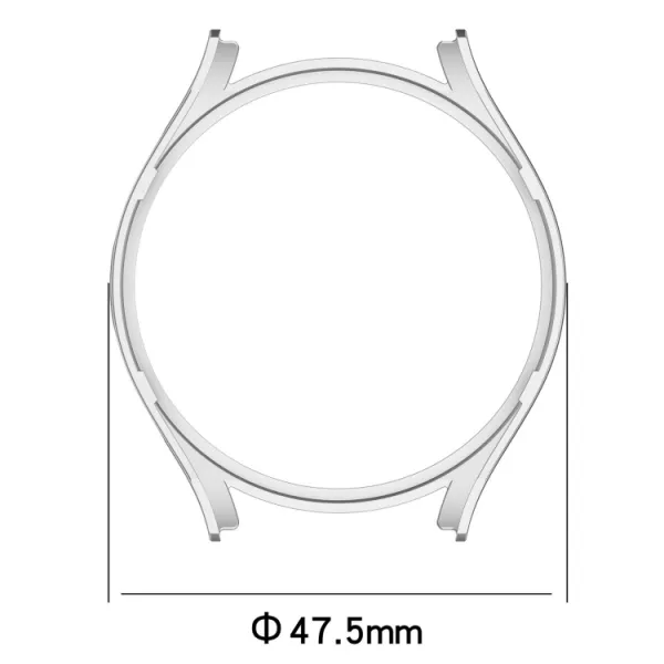 TPU FULL COVER Kryt pre Samsung Galaxy Watch5 Pro 45mm ružový