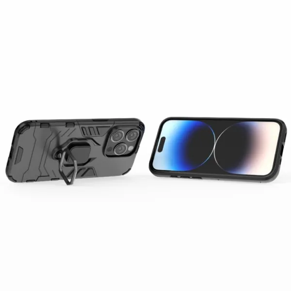 STRONG Ochranný kryt Apple iPhone 15 Pro čierny