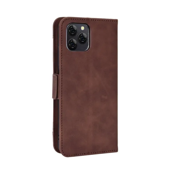 SLOT Peňaženkový obal pre Blackview A95 hnedý