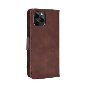 SLOT Peňaženkový obal pre Blackview A95 hnedý