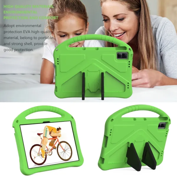 KIDDO Detský obal pre Lenovo Tab M10 5G zelený