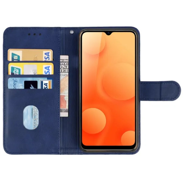 SMOOTH Peňaženkové puzdro pre Blackview A95 modré