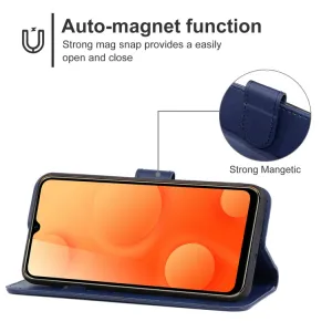 SMOOTH Peňaženkové puzdro pre Blackview A95 modré