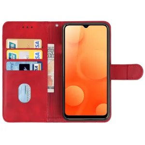 SMOOTH Peňaženkové puzdro pre Blackview A95 červené