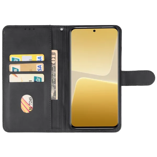 SMOOTH Peňaženkové puzdro pre Xiaomi 13T čierne