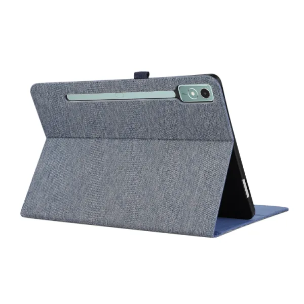 FABRIC Zaklápací obal pre Lenovo Tab P12 modrý