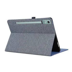 FABRIC Zaklápací obal pre Lenovo Tab P12 modrý