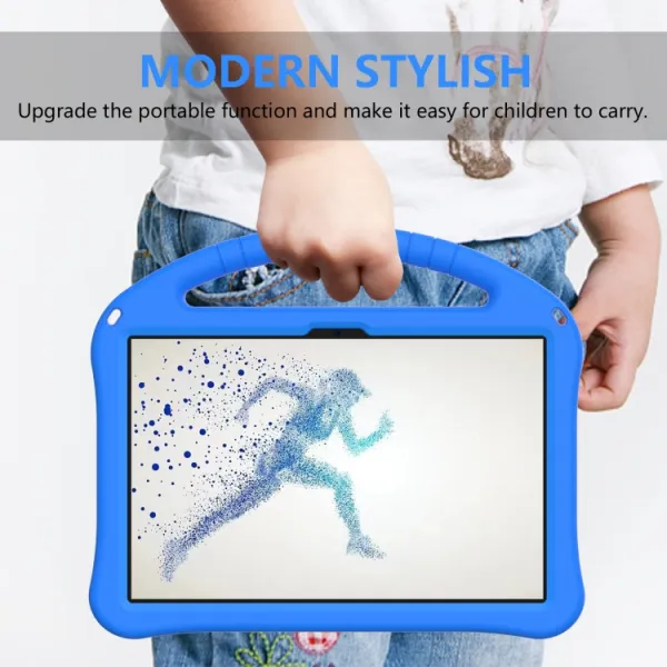 KIDDO Detský obal pre Lenovo Tab M10 5G modrý