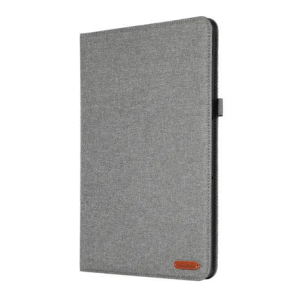 FABRIC Zaklápací obal pre Lenovo Tab P12 šedý