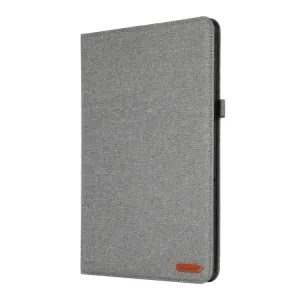 FABRIC Zaklápací obal pre Lenovo Tab P12 šedý