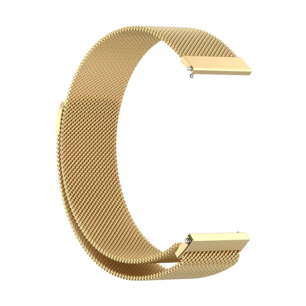 MILANESE Kovový remienok pre Huawei Watch GT 3 Pro 46mm zlatý
