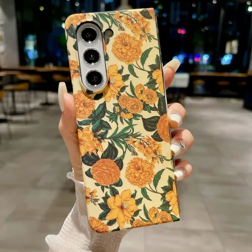 PAINTING Ochranný kryt Samsung Galaxy Z Fold5 5G YELLOW