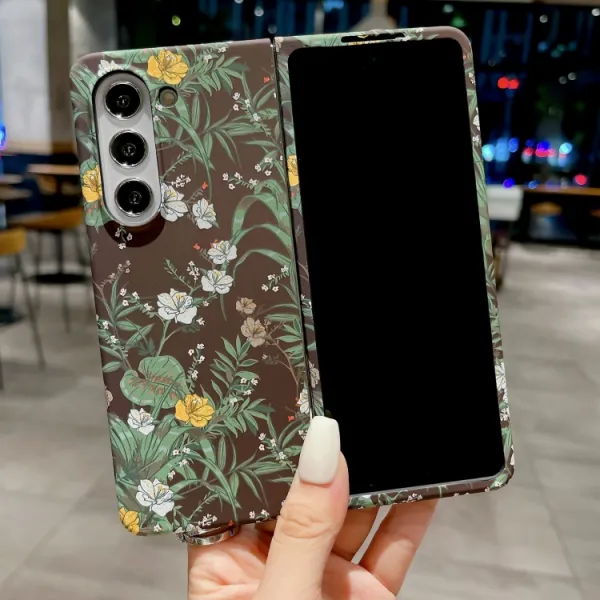 PAINTING Ochranný kryt Samsung Galaxy Z Fold5 5G LILY