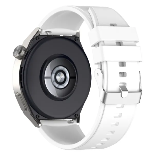 RUBBER Remienok Huawei Watch GT 3 Pro 46mm biely