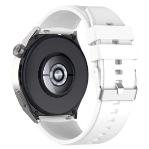 RUBBER Remienok Huawei Watch GT 3 Pro 46mm biely