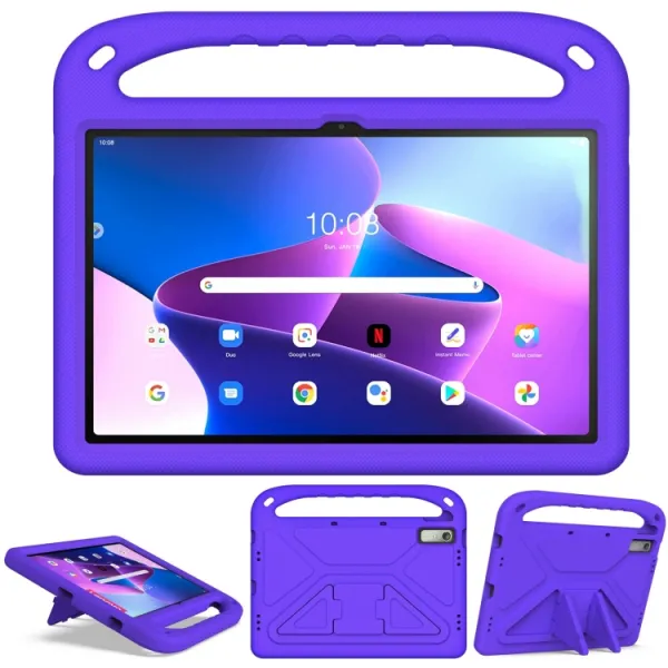 KIDDO Detský obal pre Lenovo Tab P11 Gen 2 fialový