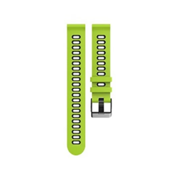 TWO-COLOR Remienok pre Garmin Vivoactive 3 čierny-svetlozelený