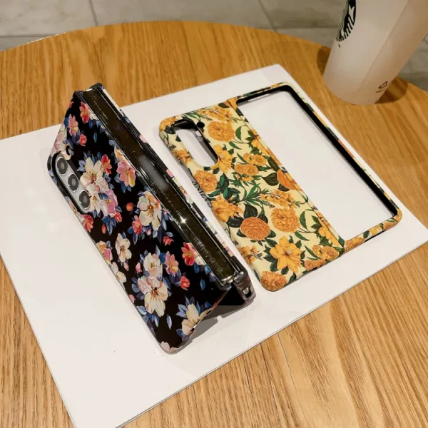 PAINTING Ochranný kryt Samsung Galaxy Z Fold5 5G LILY