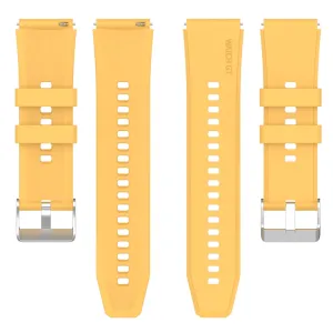 RUBBER Remienok Huawei Watch GT 3 Pro 43mm žltý