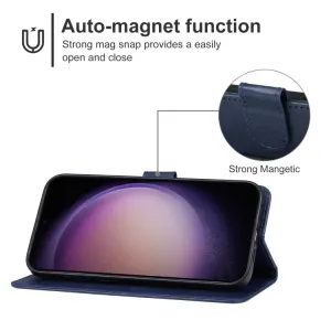 SMOOTH Peňaženkové puzdro pre Samsung Galaxy S23 FE 5G modré