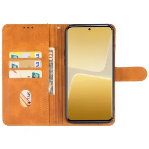 SMOOTH Peňaženkové puzdro pre Xiaomi 13T hnedé