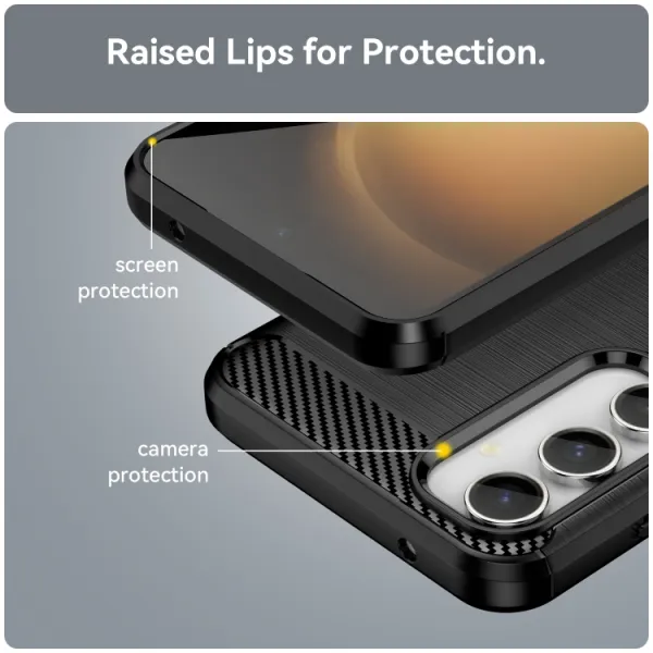 FLEXI TPU Kryt pre Samsung Galaxy S23 FE 5G čierny