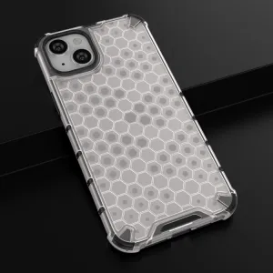 HONEYCOMB Ochranný kryt Apple iPhone 15 Plus biely