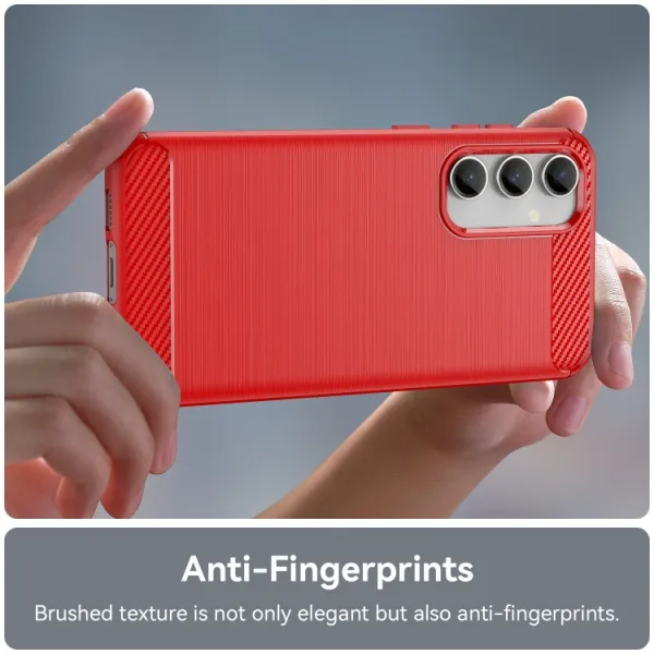 FLEXI TPU Kryt pre Samsung Galaxy S23 FE 5G červený