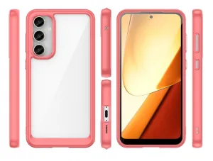 CRYSTAL Ochranný kryt Samsung Galaxy S23 FE 5G červený