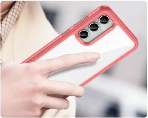 CRYSTAL Ochranný kryt Samsung Galaxy S23 FE 5G červený