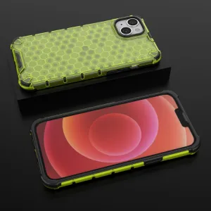 HONEYCOMB Ochranný kryt Apple iPhone 15 Plus zelený