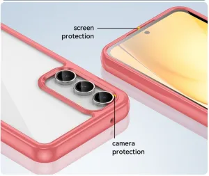 CRYSTAL Ochranný kryt Samsung Galaxy S23 FE 5G červený