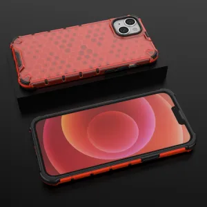 HONEYCOMB Ochranný kryt Apple iPhone 15 Plus červený