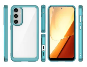 CRYSTAL Ochranný kryt Samsung Galaxy S23 FE 5G tyrkysový