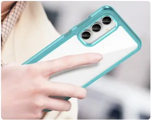 CRYSTAL Ochranný kryt Samsung Galaxy S23 FE 5G tyrkysový