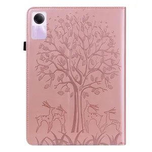 ART DEER Zaklápacie puzdro Xiaomi Redmi Pad SE ružové