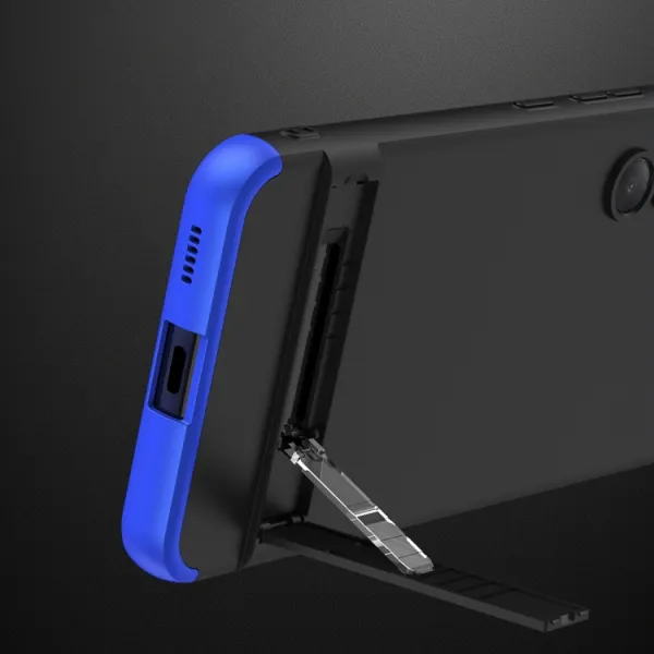 360° Ochranný kryt Samsung Galaxy S23 FE 5G čierny-modrý