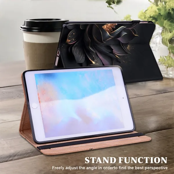 ART Zaklápacie puzdro pre Xiaomi Redmi Pad SE BLACK LOTUS
