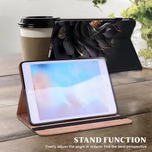 ART Zaklápacie puzdro pre Xiaomi Redmi Pad SE BLACK LOTUS