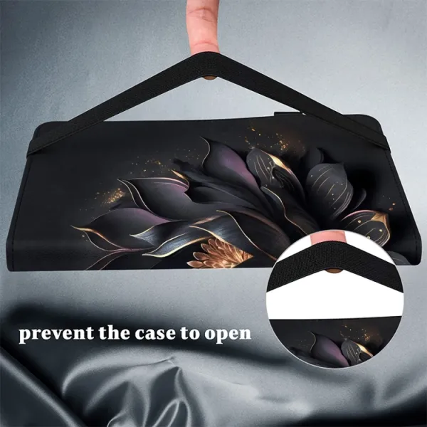 ART Zaklápacie puzdro pre Xiaomi Redmi Pad SE BLACK LOTUS