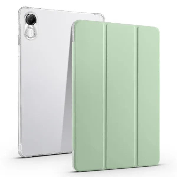 CRYSTAL Zaklápacie puzdro Honor Pad X9 svetlozelené