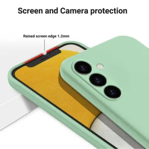 RUBBER Ochranný kryt pre Samsung Galaxy S23 FE 5G zelený