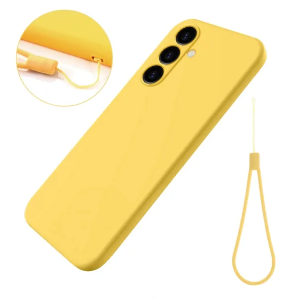 RUBBER Ochranný kryt pre Samsung Galaxy A25 5G  žltý