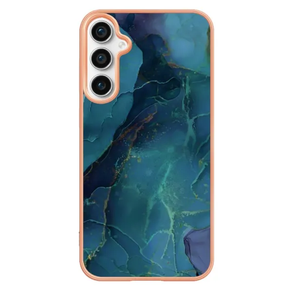 IMD MARBLE Ochranný kryt Samsung Galaxy S23 FE 5G GREEN